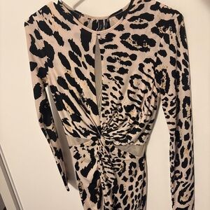 Marciano leopard print dress